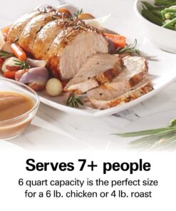 6 Quart Slow Cooker - Programmable Cook Crock with Stovetop Safe Sear(Silver) 10 71B57ovxsXL