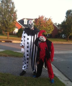 Fun World Costumes Killer Clown Complete One Size Black/White 26 71B707aL34L