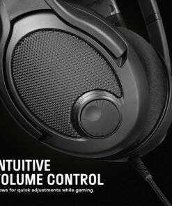 Drop + EPOS PC38X Gaming Headset Noise-Cancelling Microphone with Over-Ear Open-Back Design, Velour Earpads, Compatible with PC, PS4, PS5, Switch, Xbox, Mac, Mobile, and More (Black) Black One Size 20 71B75xal5BL