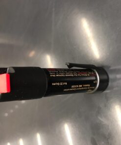 SABRE Advanced Pepper Spray, 3-in-1 Formula Contains Maximum Strength Pepper Spray, CS Military Tear Gas and UV Marking Dye, Compact Belt Clip for Easy Carry and Fast Access, 35 Bursts Black 46 71B8B87ixOL