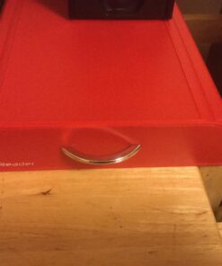 Mind Reader 50 Capacity Nespresso Capsule, 24 Capacity Vertuoline Coffee Pod Storage Drawer Organizer, Red 9.21 x 15.94 x 2.36 23 71B8dZcyRZL