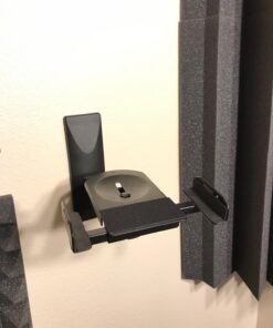 VideoSecu One Pair of Side Clamping Bookshelf Speaker Mounting Bracket with Swivel and Tilt for Large Surrounding Sound Speakers MS56B 3LH 46 71B9i 8cxL