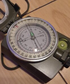 Sportneer Compass Hiking Survival | Lensatic Military Sighting Orienteering Compass | Backpacking Navigation Compass | Boy Scout Compass for Kids | Professional Compass for Hiking Camping Hunting Army Green 35 71B9ioBsCWL