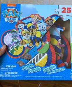 Gift Item Paw Patrol Foam Floor Puzzle by Cardinal (25 Piece), Multicolor 16 71BAO16QdvL