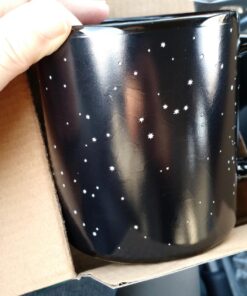 The Unemployed Philosophers Guild Heat Changing Constellation Mug - Add Coffee or Tea and 11 Constellations Appear - Comes in a Fun Gift Box Black 28 71BAZa4vtIL