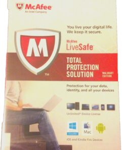 McAfee LiveSafe - Total Protection Solution (Unlimited* Device License)