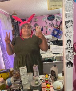 Ripple Junction Bob's Burgers Louise Belcher Bunny Ears Hat Adult One Size Pink Cosplay Beanie Officially Licensed 31 71BB h KuIL