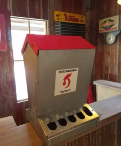 Alternative view of Duncan's Poultry 55 LB Chicken Feeder USA!