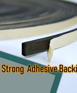 Neoprene Foam Weather Seal High Density Stripping with Adhesive Backing 1/2 Inch Wide 1/8 Inch Thick 50 Feet Long 1/2 inch x 1/8 inch x 50 feet 8 71BDIzVEF1L