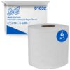 Scott® Essential Roll Control Center Pull Paper Towels (01032) with Fast-Drying Absorbency Pockets, Perforated Full-Sized Hand Paper Towels, White (6 Rolls per Case, 4,200 Sheets Total) 40 71BDtPwqobL