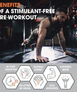 Genius Pre Workout Powder, Grape Limeade - All-Natural Nootropic Pre-workout & Caffeine-Free Nitric Oxide Booster Supplement with Beta Alanine & Alpha GPC - No Artificial Flavors, Sweeteners, or Dyes 22 71BDuD8vNqL