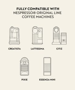 Rosso Coffee Capsules for Nespresso Original Machine - 60 Espresso Pods Vanilla, Caramel, Creme Brulee- Single-Serve Aluminum Coffee Pods - Compatible with Nespresso Original Line Machines (Flavor 60) 18 71BDz8S63YL 1