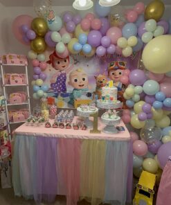 Home Essentials & Beyond Apothecary Jars with Lids Set of 3 Candy Jars for Candy Buffet, Glass décor, Laundry Room, Potpourri, and Bathroom 26 71BEAPHKSfL