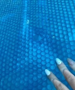 INTEX 28014E Solar Pool Cover: For 16ft Round Easy Set and Metal Frame Pools – Insulates Pool Water – Reduces Water Evaporation – Keeps Debris Out – Reduces Chemical Consumption 16 ft 25 71BEMggxqXL