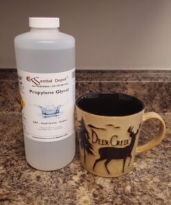 Propylene Glycol - USP - Kosher - Food Grade - USP - Kosher - 36 oz net wt in a 1 Quart Safety Sealed HDPE Container with resealable Cap 15 71BEWq36dKL