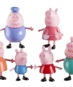 Alternative view of Peppa Pig and Family Figure Grandpa Granny Exclusive Set of 6