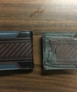 Star Wars Rebel Emblem Logo Mix Material Bi-fold Gift Boxed Wallet (Brown) 9 71BEXihKsaL