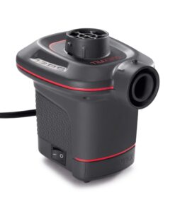 Alternative view of INTEX 66633E QuickFill 12 Volt DC Electric Pump: Inflates and Deflates Air Mattresses, Kayaks, Boats – Includes 3 Interrconnecting Nozzles – Sleek and Compact Design – 650 L/Min Air Flow – Outdoor Use