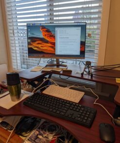 Wireless Keyboard and Mouse Combo, Lovaky 2.4G Full-Sized Ergonomic Keyboard Mouse, 3 DPI Adjustable Cordless USB Keyboard and Mouse, Quiet Click for Computer/Laptop/Windows/Mac (1 Pack, Black) 1 Pack 34 71BF4jWdUjL