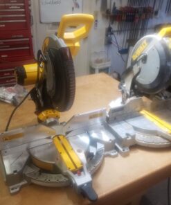 DEWALT Miter Saw, 12-Inch, Double Bevel, Compound, XPS Cutline, 15-Amp (DWS716XPS) New 12" Miter Saw 123 71BF878PvxL
