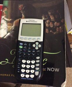 Texas Instruments Ti-84 plus Graphing calculator - Black 32 71BFIDV GlL