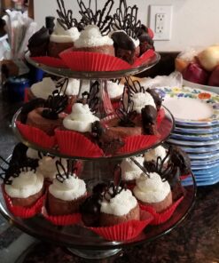 HULISEN Biscuit Cutter Set (5 Pieces/Set), Round Cookies Cutter with Handle, Professional Baking Dough Tools, Gift Package 5 Sizes - Flat 46 71BFTfwdKwL