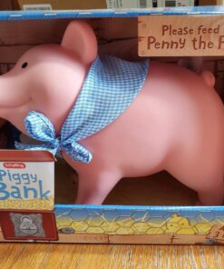 Schylling Rubber Piggy Bank Pink, 1 EA 25 71BG0ZXsgPL
