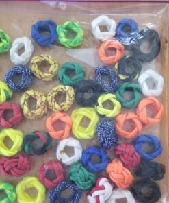 Paracord Planet 550lb Type III Paracord Combo Crafting Kits with Buckles Rainbow 16 71BGrLVJJLL