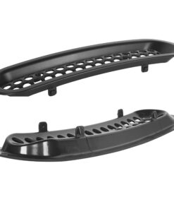 Hooke Road for Jeep Wrangler JK Grill Inserts, Matte Black Front Mesh Grille Cover Guard Clip-in for Jeep JK Wrangler & Wrangler Unlimited 2007-2018 Accessories 33 71BHHAobWL