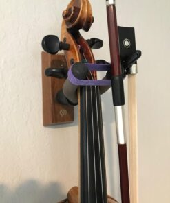 String Swing CC01V-BW Hardwood Home & Studio Wall Mount Violin Hanger - Black Walnut 31 71BHY1eBoXL