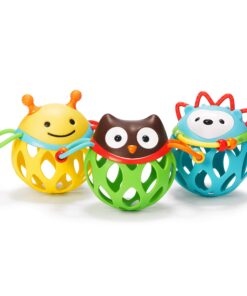 Skip Hop Baby Rattle Toy, Explore and More Roll Around Rattle, Hedgehog 29 71BHkxS2N S