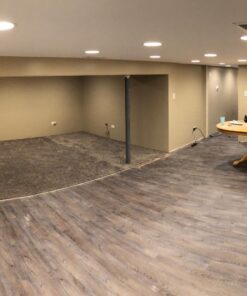 Tivoli II Self Adhesive Vinyl Floor Planks, 10 Pack - 6" x 36", Silver Spruce - Peel & Stick, DIY Flooring - Natural Wood Grain Feel for Kitchen, Dining Room & Bedrooms by Achim Home Decor Wood look 10 Planks 71 71BHyALPvL