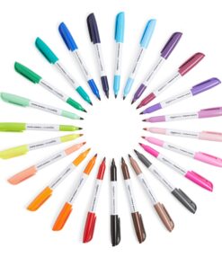 Amazon Basics Fine Point Tip Permanent Markers, Black, 24-Pack 24 Pack 21 71BIWtlnlAL