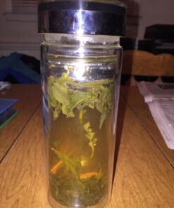 Sun's Tea 18oz Wide Mouth Ultra Clear Spill-proof Strong Double-wall 3-Piece Borrosilicate Glass Tumbler with Strainer and Lid (flat top lid) 28 71BIdZ6qQrL