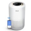 LEVOIT Air Purifier for Home Bedroom, Smart WiFi Alexa Control, Covers up to 915 Sq.Foot, 3 in 1 Filter for Allergies, Removes Pollutants, Smoke, Dust, 24dB Quiet for Bedroom, Core 200S, White Cream White 19 71BJSTsu9L