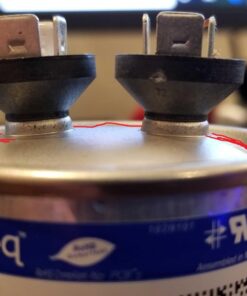 Genteq C3355R Capacitor Dual Run Round 35/5 UF MFD 370V VAC 97F9834 (Replace Old GE# Z97F9834) 35 and 5 MFD at 370V 26 71BKB62gmVL