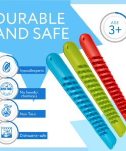 IMPRESA Spiky Slap Bracelets/Slap Bands (3 Pack) - Great Sensory Toys/Fidget Toys - BPA/Phthalate/Latex-Free 13 71BKJ2m10oL