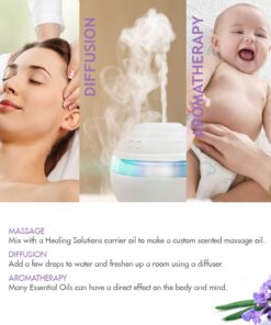 Healing Solutions Sinus Relief Therapeutic Grade Essential Oil, 10 ml (6-Pack) Sinus and Cough Set 0.33 Fl Oz (Pack of 6) 24 71BKMym3OL