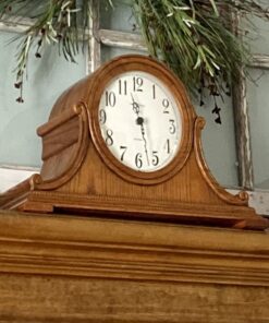 Howard Miller Anthony Mantel Clock 635-113 ? Oak Yorkshire with Quartz & Dual-Chime Movement 17 71BKtmxNzAL