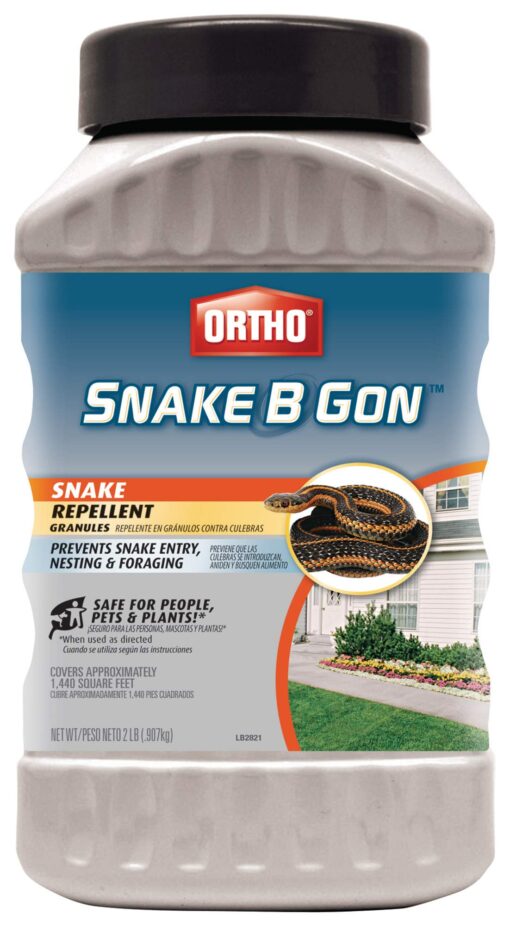 Ortho Snake B Gon Snake Repellent Granules, 2-Pound (Not Sold in AK) 2 Pound (Pack of 1)