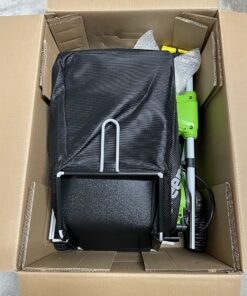 Greenworks 40V 16" Cordless (Push) Lawn Mower (75+ Compatible Tools), 4.0Ah Battery and Charger Included 16" Mower (4.0Ah) 54 71BLO3ia1L