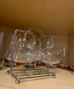 Eparé Glass Espresso Cups - Set of 4 Double Walled Espresso Cups with Handle - 2 oz Single Shot Latte Glasses Cup - Clear Double Insulated Coffee or Cappuccino Mug 25 71BLdw2Qo3L