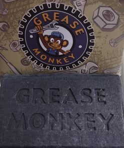 Bali Soap Grease Monkey - Natural Soap for Men, Dad, Husband - Special Father's Day Gift - Activated Charcoal Scrub for Mechanic - Cleans Dirty, Greasy Hands - Pack of 2, 7oz Bar 7 Ounce (Pack of 2) 23 71BMRm60bFL