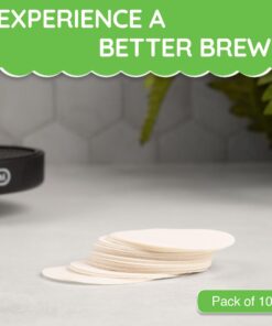 Alternative view of My-Cap Coffee Pod Paper Filters for use with Caps - Reuse Capsules for Vertuo Line Brewers - Coffee Paper Filters (Pack of 100)