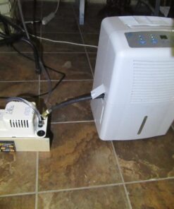 Little Giant VCMA-15ULST 115 Volt, 65 GPH, 1/50 HP Automatic Condensate Removal Pump with Safety Switch and Tubing, Black/White, 554415 Includes Safety Switch/Tubing 52 71BNlwjeUNL