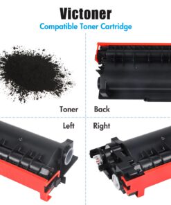 VICTONER TN760 Toner for Brother Printer TN760 TN730 Compatible Replacement for Brother TN760 TN-760 TN 760 TN730 TN-730 for MFC-L2710DW MFC-L2750DW HL-L2395DW Printer (4PK Toner TN-730/TN-760) 23 71BNnANLVAL