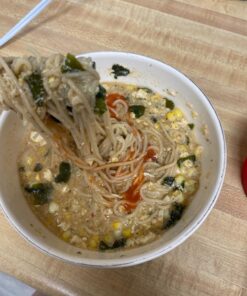 Lotus Foods Bulk Food Organic Millet & Brown Rice Ramen Noodles with Red Miso Soup, Gluten-Free Easy to Cook & Healthy Japanese Noodles with Instant Gourmet Broth, 2.8 Oz (Pack of 10) 2.8 Ounce (Pack of 10) 39 71BOd4crCxL