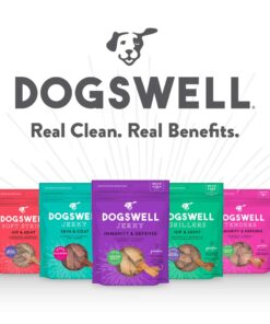 DOGSWELL Dog Dental Care Treats Made in USA Only, Grain Free Chicken Jerky Dog Treats, 24oz Bag 1.5 Pound (Pack of 1) 26 71BPH4LjztL