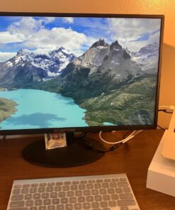 Sceptre 24-inch Professional Thin 1080p LED Monitor 99% sRGB 2x HDMI VGA Build-in Speakers, Machine Black (E248W-19203R Series) 24" 75Hz 39 71BPMZ6InIL