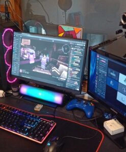 KOORUI 22 Inch Computer Monitor, FHD 1080P Desktop Display, 75HZ Ultra Thin Bezel/Eye Care/Ergonomic Tilt, HDMI VGA Ports LED Monitor for PC, VESA Mounting 22 INCH VA 1080p/75hz 37 71BPPiD2PL